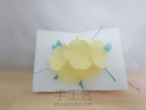 新一年粉粉少女心賀卡 第13步