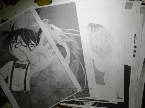 刻纸 动漫《千与千寻》宫崎骏 第4步