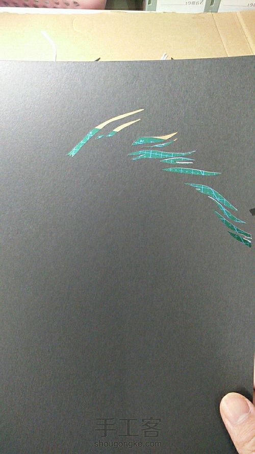 刻纸 动漫《千与千寻》宫崎骏 第6步