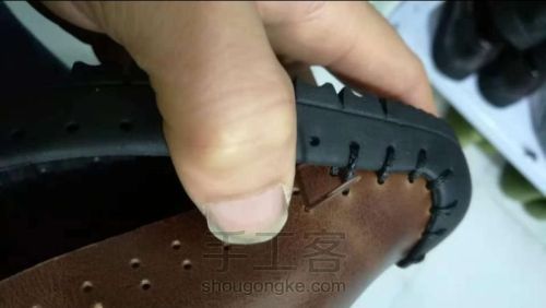 手工皮鞋教程 第32步