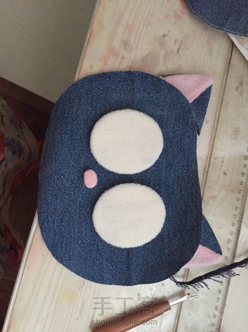 牛仔裤改个包 第11步