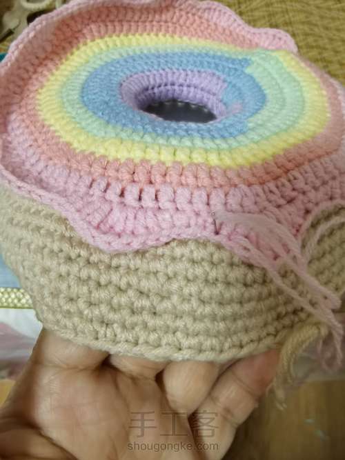 甜甜圈挎包 第7步