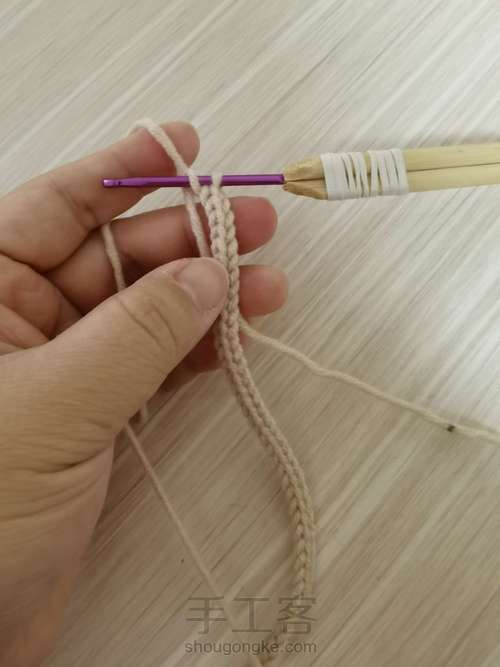 甜甜圈挎包 第8步