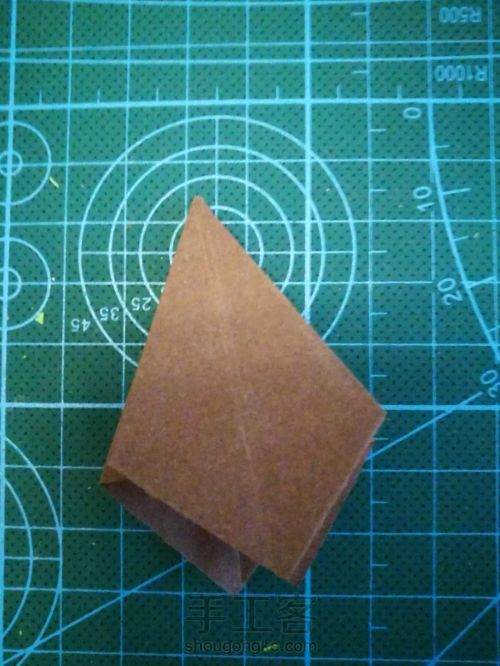 原创教程  折纸圣诞树 第10步