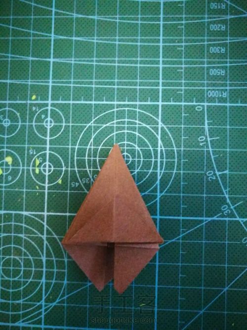 原创教程  折纸圣诞树 第11步