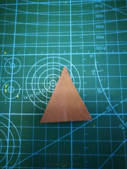 原创教程  折纸圣诞树 第12步