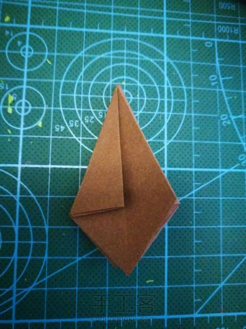 原创教程  折纸圣诞树 第9步