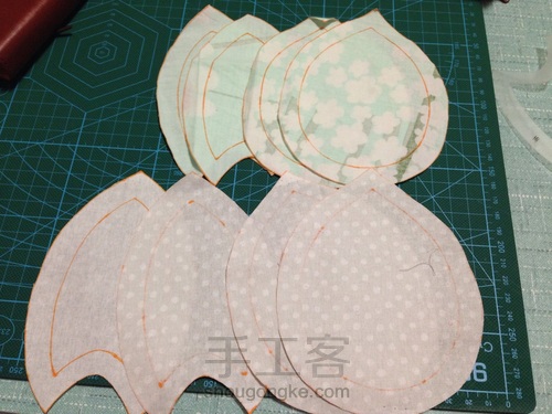 四片式口金包 第4步