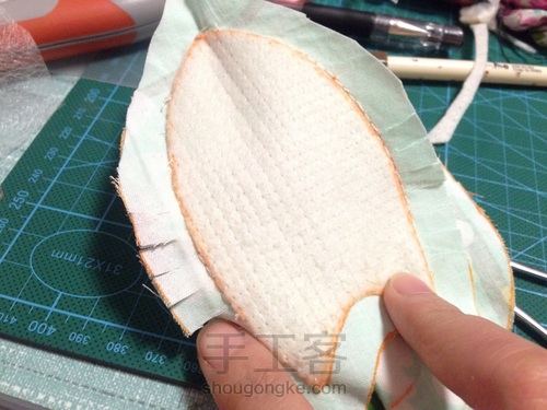 四片式口金包 第8步