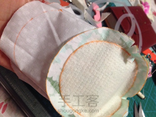 四片式口金包 第9步