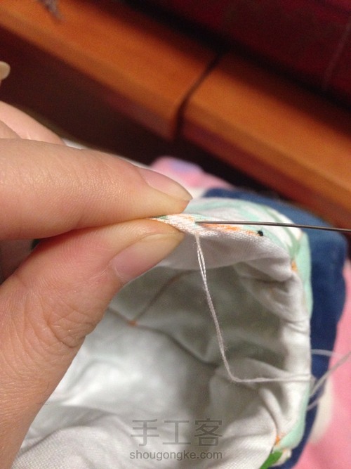 四片式口金包 第10步