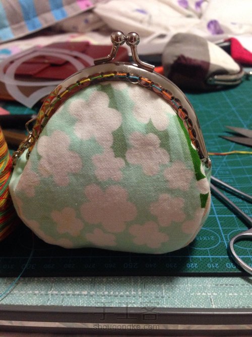 四片式口金包 第13步