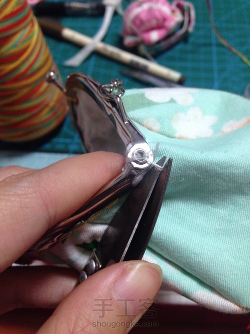 四片式口金包 第14步