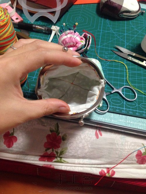 四片式口金包 第15步