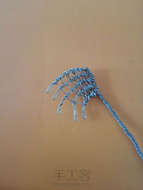 紫晶飞龙 绕线吊坠 第5步