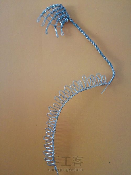 紫晶飞龙 绕线吊坠 第6步