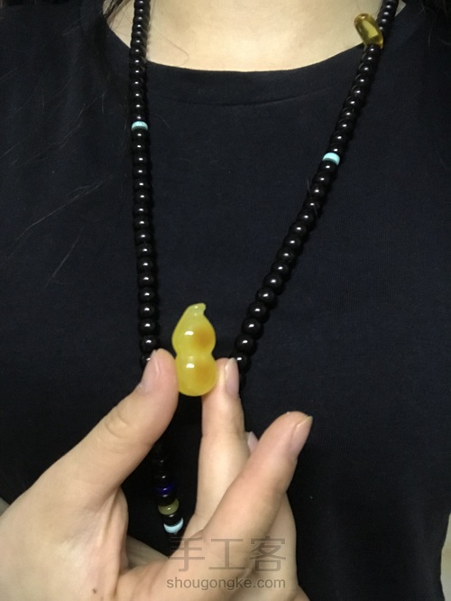 菜鸟蜜蜡葫芦打磨 第8步