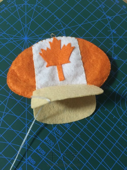 蘑菇小挂件 第4步