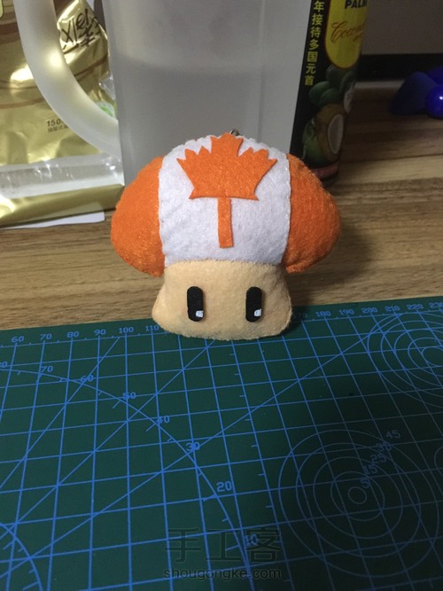 蘑菇小挂件 第5步