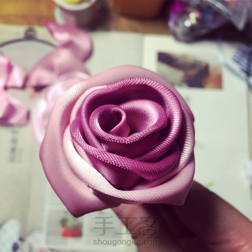 玫瑰花笔做法 第10步