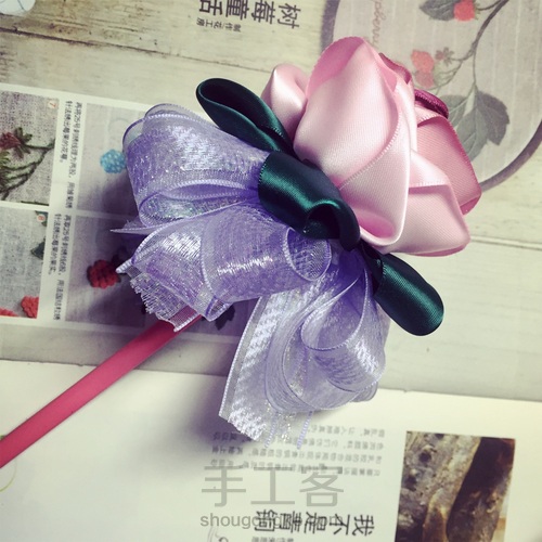 玫瑰花笔做法 第21步