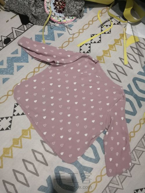 桃夭——儿童斜襟棉袄 第4步
