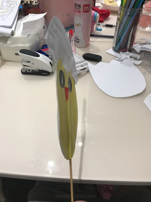 小鸡出壳咯(亲子手工) 第12步