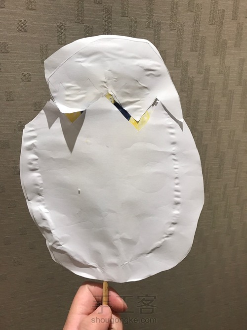 小鸡出壳咯(亲子手工) 第17步