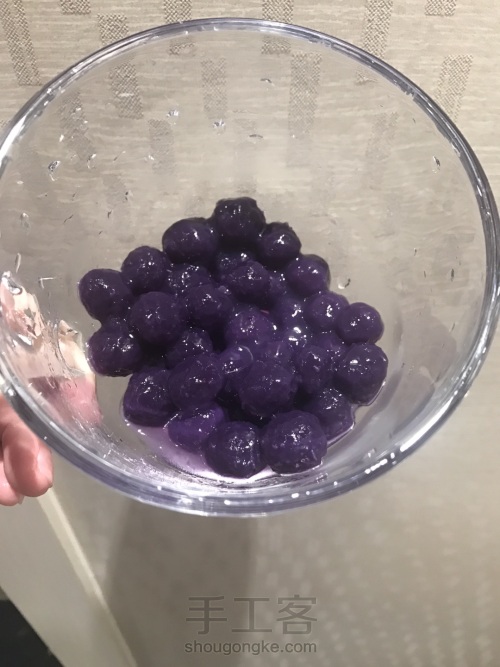 奥利奥酸奶紫薯球球～甜点 第12步