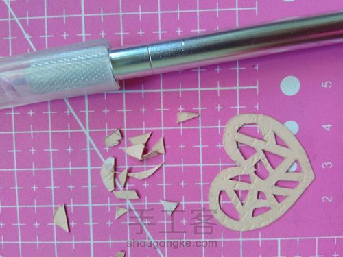 镂空书签 第10步