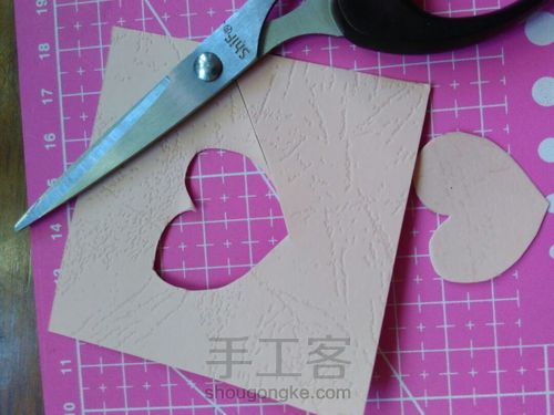 镂空书签 第4步