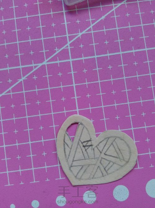 镂空书签 第7步
