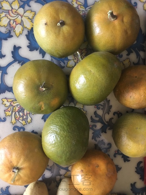 橘子果酱 第1步