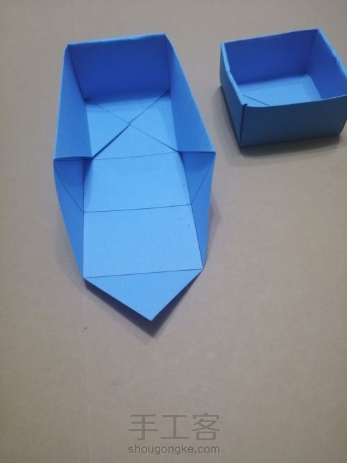 纸艺折纸首饰盒制作教程 第10步