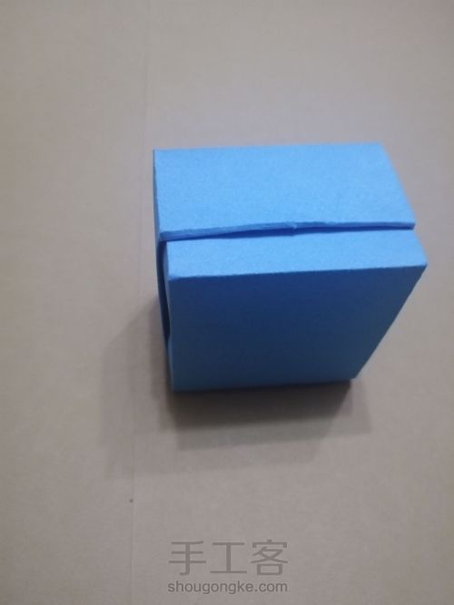 纸艺折纸首饰盒制作教程 第12步