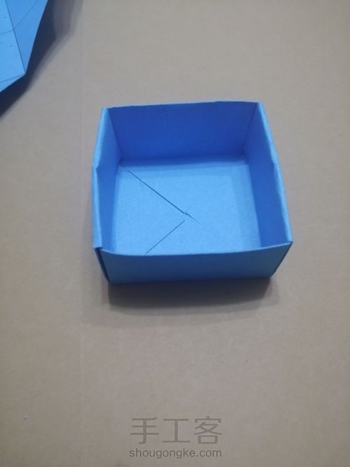 纸艺折纸首饰盒制作教程 第9步