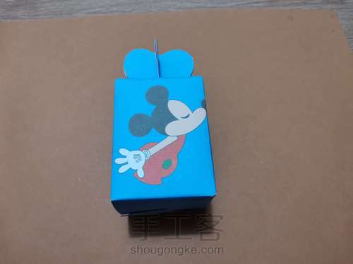 喜糖盒子米奇儿童版本制作过程及图纸 第11步