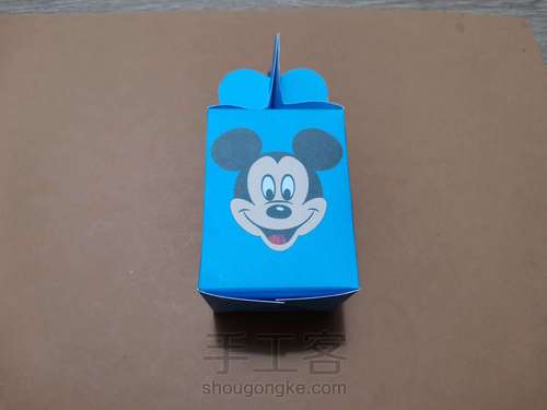 喜糖盒子米奇儿童版本制作过程及图纸 第12步