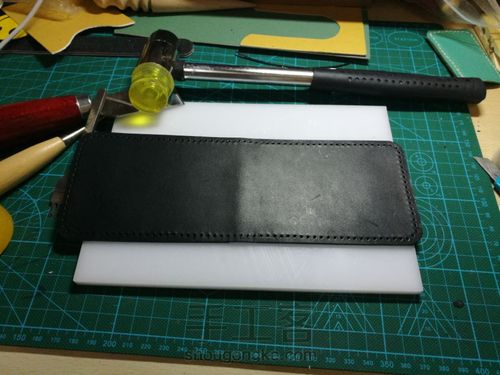 驾驶证外壳 第6步