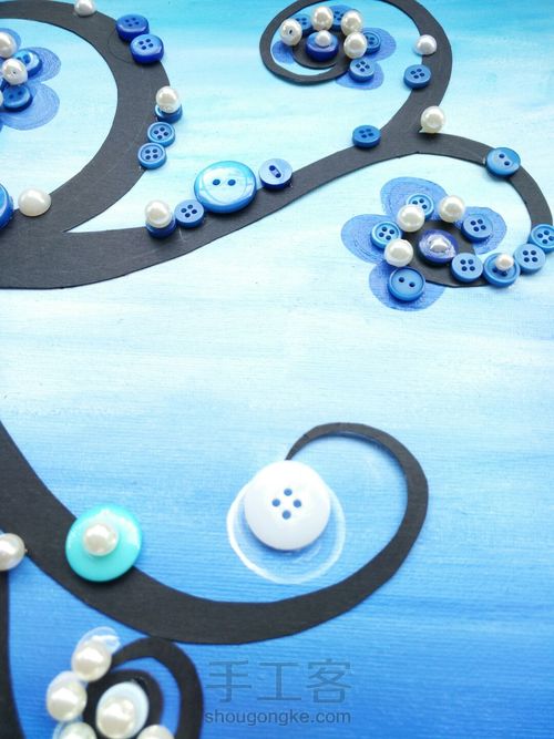 纽扣珍珠树 第18步