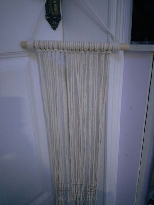 挂毯花篮 第1步