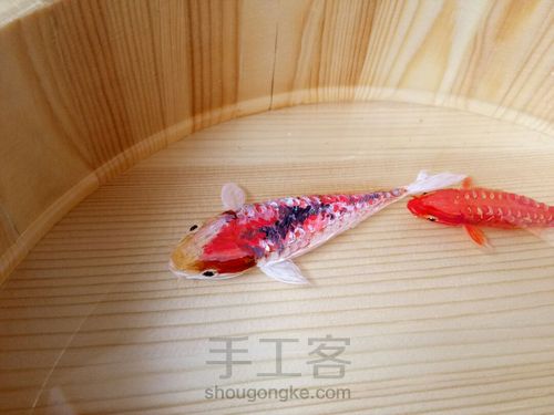 转发这盆锦鲤，因为它是画的 第12步