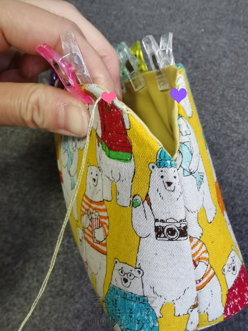 10.5cm口金教程 第18步