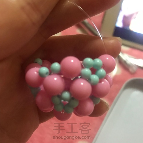 串珠水滴 第9步