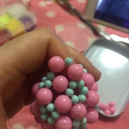 串珠水滴 第22步