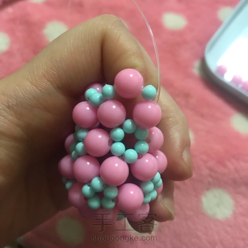 串珠水滴 第24步