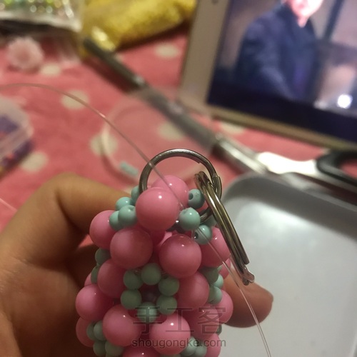 串珠水滴 第29步