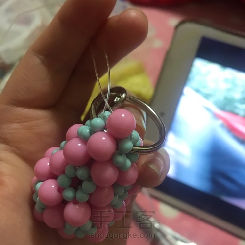 串珠水滴 第33步