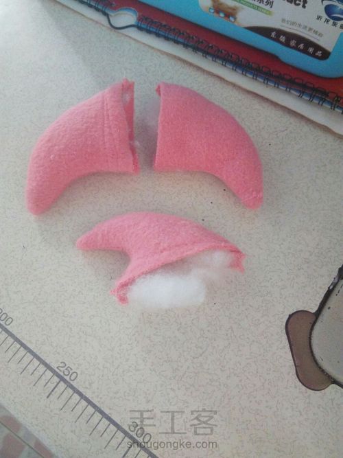 我也来做个布海豚吧 第2步