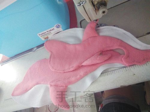 我也来做个布海豚吧 第5步